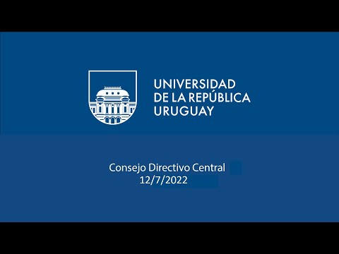 Consejo Directivo Central - 12/07/2022