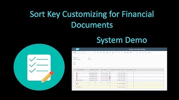 Sort Key Customizing for Financial Documents in SAP S:4HANA