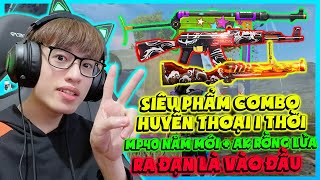 (FREE FIRE) SIÊU PHẨM HUYỀN THOẠI KẾT HỢP MP40 NĂM MỚI VÀ AK RỒNG LỬA, HÙNG NỔ M79 BẮN SIÊU DÍNH