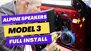 Tesla Model 3 Speaker UPGRADE!!! HEPAKING.com