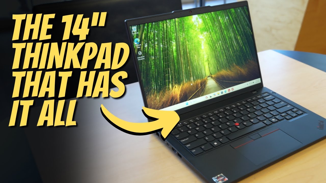 ThinkPad L14 Gen 5 (Ryzen 7) Overview— Ports Like a Tank in a Slim