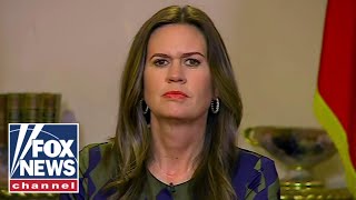 Sarah Huckabee Sanders: Biden is trying to destroy the country second by second