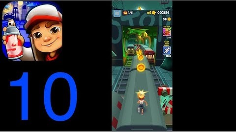 Subway Surfers - Gameplay Walkthrough Part 10 - Halloween tasha (iOS, Android)