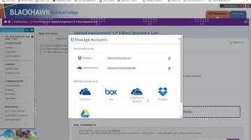 Upload from OneDrive to Blackboard