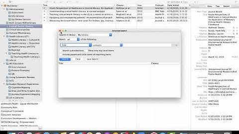 Zotero Desktop Interface Tour