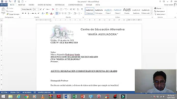 O que é uma carta administrativa?