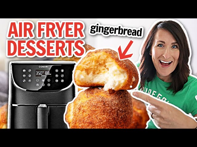 2 EASY Holiday Treats in the AIR FRYER & Air Fryer Cookbook Giveaway! 