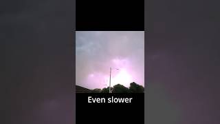 Slow motion lightning 2 from May 17 2026 thunderstorm