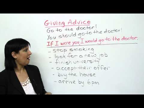 Polite English - How To Give Advice