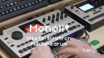 Machinedrum UW+ meets lightreft Monolit #elektron #machinedrum #monomachine #monolit 