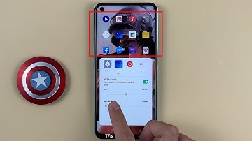 How to hide the application icon name on the main screen on OPPO A52 Android 11
