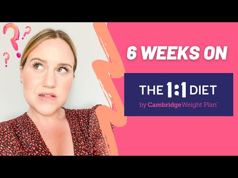 How much weight can I LOSE in 6 WEEKS??? 1:1 Diet by Cambridge Weight Plan