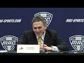 Akron Semifinal Post Game Press Conference