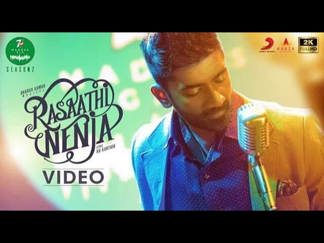 Rasaathi Nenja Cover|7Up Madras Gig Season 2|Dharan Kumar|G S Prasanth Kumar