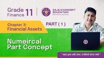 Finance Class 11 in Nepali | Chapter 3 Financial Asset Concept Video