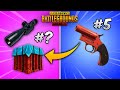 Top 20 rare items  things in pubg mobile 1 you didnt know it exists