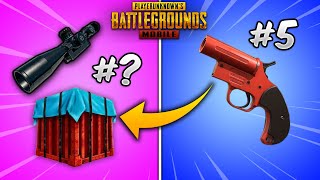 Top 20 Rare Items & Things in PUBG MOBILE (#1 you didn't know it exists)