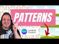 Easiest Seamless Pattern Canva Using Grids