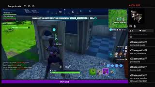 LIVE FORTNITE ON ATTENDS LA BOUTIQUE