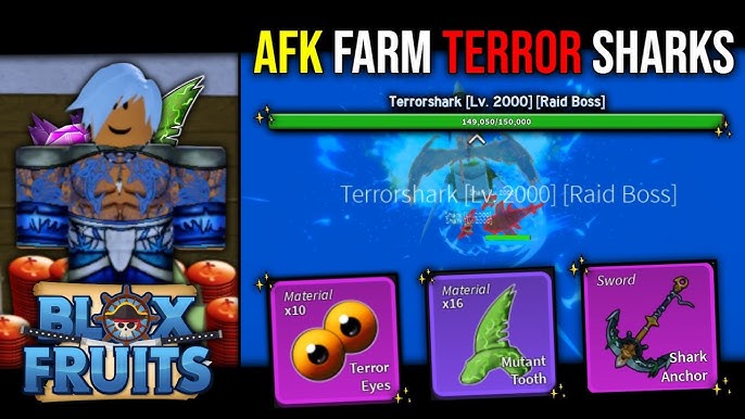 UPDATE 20] Blox Fruits Script / Hack, Auto Farm, Auto Terror Shark, Auto  Bounty