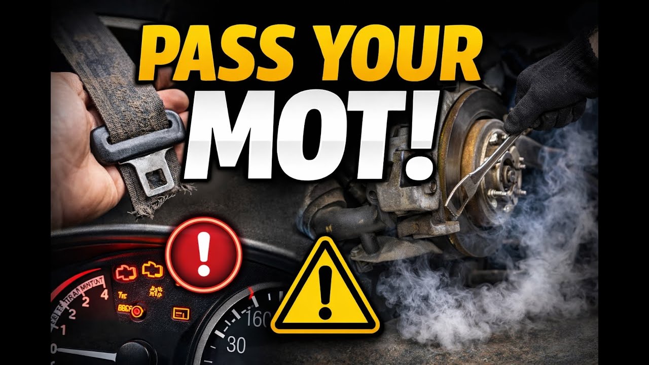 Окончательное руководство по техосмотру – ремни безопасности, тормоза и выхлопная система