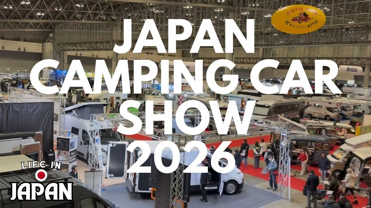 Japan Camping Car Show 2026 | JRVA Camper Vans, Vanlife Japan & RV Trends