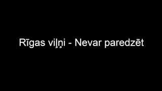 Video thumbnail of "Rīgas viļņi - Nevar paredzēt"