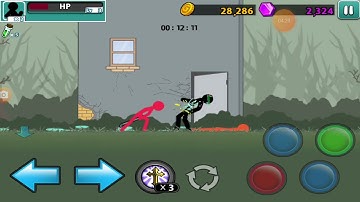 Anger Of Stick 5: Zombie (Main) Level 7 All Levels Gameplay Android,iOS
