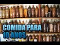 Como armazenar alimentos em garrafas PET- Farinhas, açucar e grãos - Food Storage