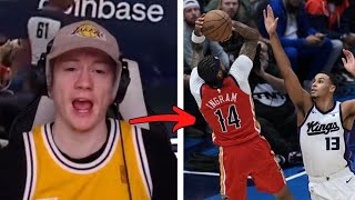 ZTAY reacts to Kings vs Pelicans Play-in Game!