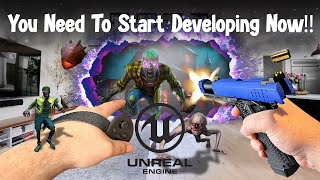 How to Make Mixed Reality Games - Meta XR MRUK Unreal Engine Tutorial