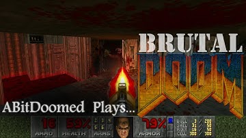 Ultimate Doom (Brutal Doom mod v19)#17 - E3M3 Pandemonium - 100% on Black Metal Difficulty