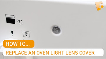 How to Replace a Hotpoint Oven Neon Light Lamp Lens Cover
