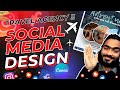 How To Make Social Media Design for Travel Agency | Facebook, Instagram Ads Design In Canva | Part 7