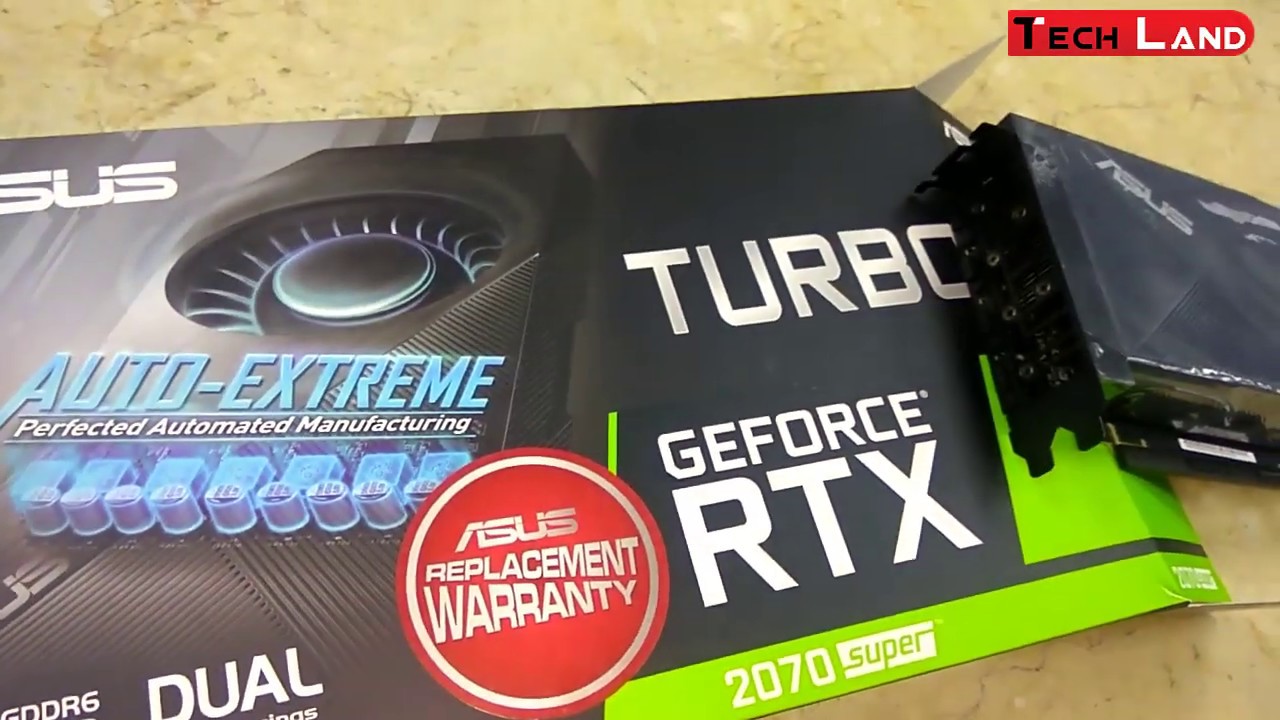 TURBO RTX2070S RTX 2070 SUPER fast 8G EVO Asus Core 2560 | Tech YouTube