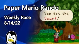 Community Rando Race 8/14/22 - Paper Mario Randomizer