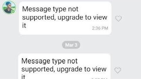 How to fix message type not supported upgrade to view it imo problem 2025