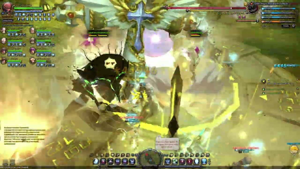 Green Dragon Nest Hardcore Mode Crusader PoV [Dragon Nest Classic SEA]