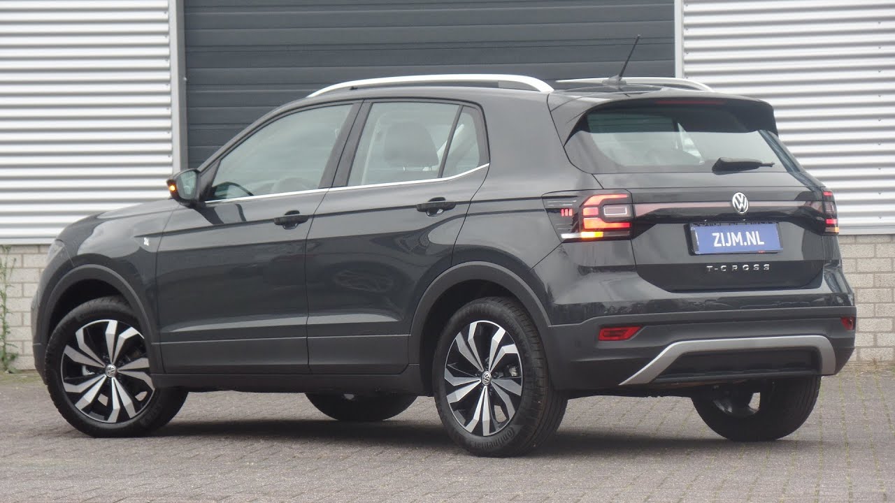 Volkswagen NEW T-cross Style in 4k 2019 Urano Grey 17 inch Manila walk ...