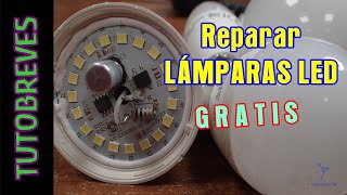 Tutobreve. Reciclar lamparas LED gratis