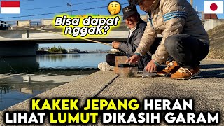 MERTUA JEPANG HERAN LIHAT MANTU INDONESIA MANCING PAKE UMPAN LUMUT