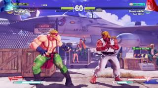 STREET FIGHTER V RANKED SpriteAndActavis VS Thomase666