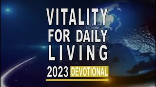 Vitality For Daily Living | Friday 22nd December 2023 | Prophet Daniel Agyarko Afari