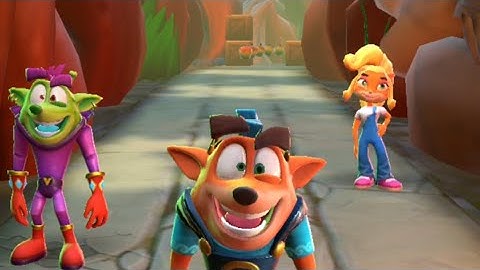 Crash Bandicoot On The Run Part 64: Season 2 Survival Run Maps