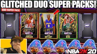 *NEW* DYNAMIC DUO SUPER PACKS HAD EVERY CARD + JUICED W/ GALAXY OPALS! NBA 2K20 MYTEAM PACK OPENING