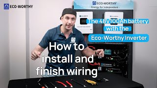Step - By - Step Guide: Connecting Eco - Worthy48V100Ah Battery To 5Kw Inverter And Inverter Parallelsetup Resimi
