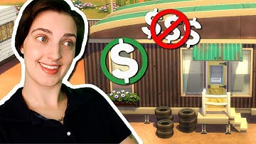 Building Using Only the Cheapest Items!? 🏠 Sims 4 Build Challenge