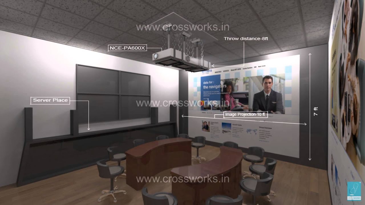 Crossworks Studio 3D Demo Works by Crossworks - YouTube