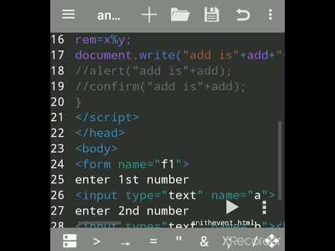 JavaScript Onclick Event