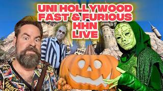 🔴 UNI HOLLYWOOD LIVE: Fast & Furious + HHN Before Dark!